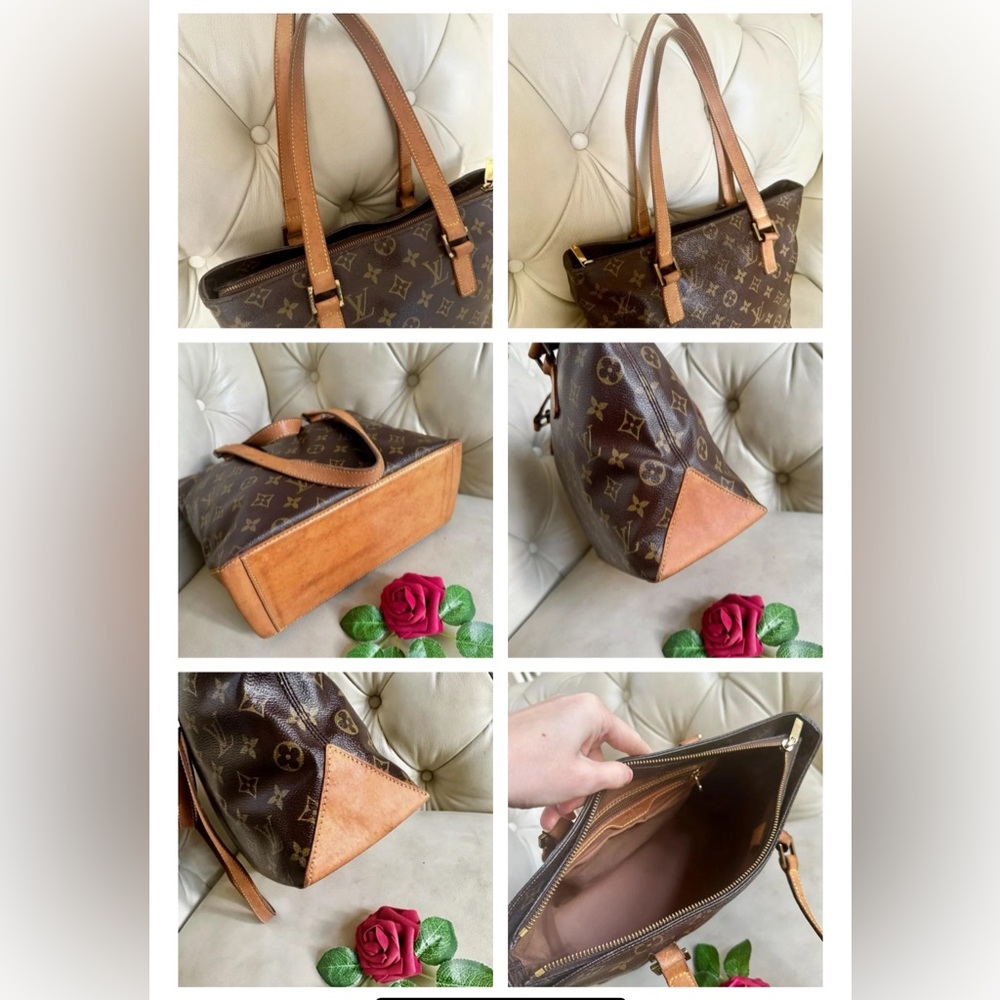 Louis Vuitton Brown Cabas Piano Monogram Canvas Tote Bag